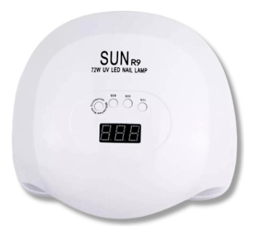 Cabina Uv/led Sun R9 X72w Uñas Esculpidas Gelificadas