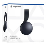 Headset Gamer Sony Pulse 3d Sem Fio Ps4 Ps5 E Pc  Midnight B