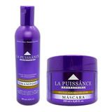 La Puissance Kit Silver Matizador Shampoo + Máscara Rubios