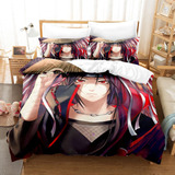 Funda De Edredón Uchiha Itachi, Ropa De Cama Naruto, Individ