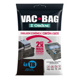 Saco A Vácuo Vac Bag Trip Ordene 60 Cm X 40 Cm Com 4 Un