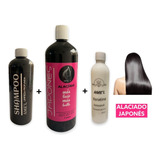 Alaciado Japonés Regalo Shampoo Limpieza Más Keratina 1 Lt