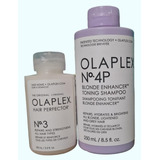 Kit Olaplex Shampoo Morado 4p Tratamineto No 3 De 100ml