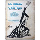 Partituras Vox Dei La Biblia Segun Vox Dei 1974