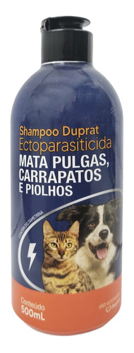 Shampoo Antipulgas Para Cachorro E Gatos 500 Ml - Pet Clean Fragrância Neutra