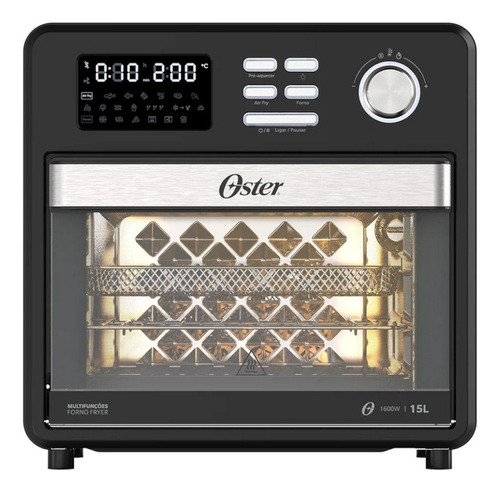 Forno Elétrico Oster Ofor160 Fryer Multifunções Compact 15l