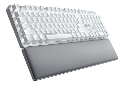 Teclado Mecanico Silencioso Blanco Retroiluminado