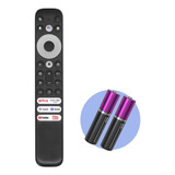 Controle Remoto Compatível Tcl Smart Tv 4k Netflix Youtube