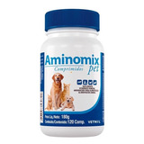 Aminomix Pet Comprimidos 120cp Vetnil