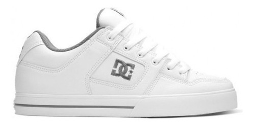 Zapatillas Dc Shoes Pure White/grey Niño (boys) - Big Buey -