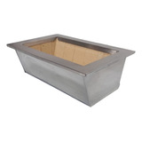 Braseiro Inox Tijolo Refratário 52x34 Churrasqueira Carvão