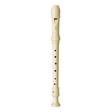 Flauta Dulce Soprano Yamaha Yrs23 Plástico Color Beige 