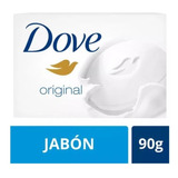 Dove Original Jabón En Barra Blanco 12x90g