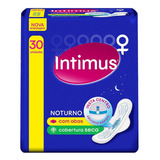 Absorvente Noturno Com Abas 30 Unidades Intimus