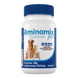 Aminomix Pet 120 Comprimidos 180 Gr - Vetnil