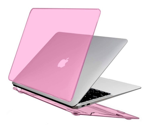 Capa Case Macbook Air 13 A1466 2010 Ate 2017 - Rosa Claro