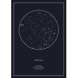 Mapa De Estrellas Luz Personalizado