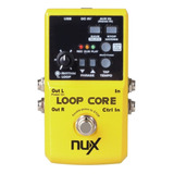 Pedal Nux Loop Core Looper Para Guitarra Bajo Efecto Ritmos