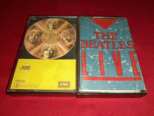 The Beatles Cassette Live - 20 Éxitos De Oro 