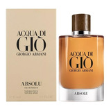 Perfume Hombre Acqua Di Gio Homme Absolu Edp 125ml Orig Gtia