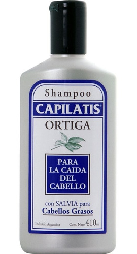 Shampoo Capilatis Ortiga Salvia  Pelo Graso X 410ml  - Local