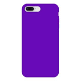 Capa Silicone Capinha Compatível Com iPhone 7 Plus E 8 Plus 