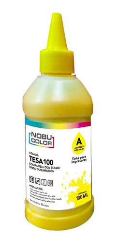 Botella Tinta Amarillo Sublimación 100 Ml. Para Epn