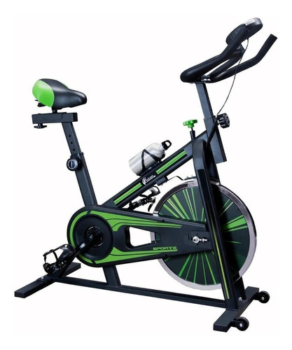 Bicicleta Spinning Resistencia 10kg Estatica Cardio Volante