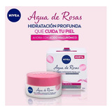 Gel Crema Facial Nivea Con Agua De Rosas 2 Pzas 50ml C/u