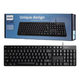 Teclado Alambrico Philips Spk6254