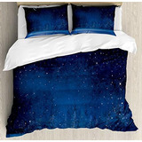 Fundas Para Edredones - Ambesonne Moon Duvet Cover Set, Myst