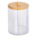 Organizador Dispenser Discos Pads Algodon Maquillaje Pettish