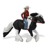 Figura De Accion Con Caballo Y Ginete