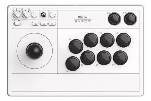 Controle Arcade 8bitdo Wireless 2.4g Stick P/ Xbox E Pc