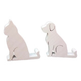 Soporte Celular Figuras Perro Gato Set Universal Zona Norte