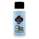 Gel Prof - Clear Brush, Limpiador De Pincel