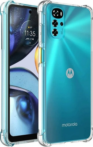 Funda Reforzada Para Motorola Moto G22 + Vidrio Templado