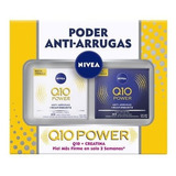 Pack Crema Nivea Facial Q10 Power, Dia + Noche 50 Ml C/u. 