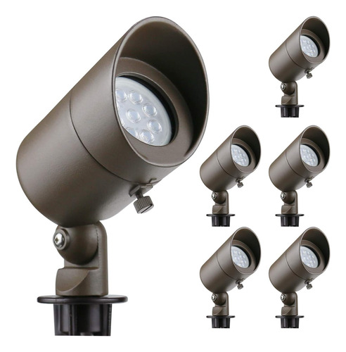 Luces De Exterior Lumina Lighting Bronce 12v Led 6 Un.