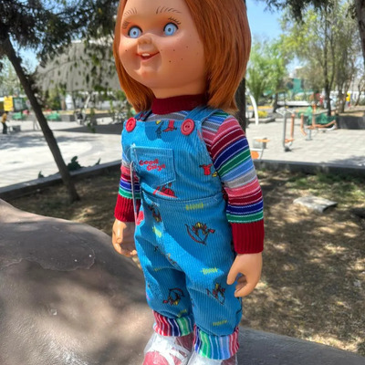 Muñeco Chucky Niño Bueno De Vinil Articulado 67 Cm Y Sonido | Envío gratis