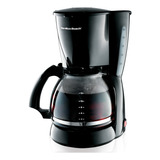 Cafetera 12 Tazas Negra Hamilton Beach 49316r Negra