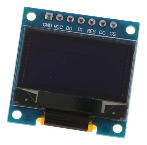 0.96 Pulgadas Spi Iic 128x64 Oled Lcd Módulo De Pantalla