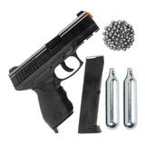 Pistola Rossi 24/7 Co2 Airgun Kwc + Co2 + Esferas Aço 4.5mm