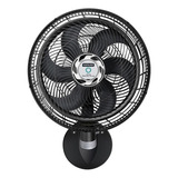 Ventilador De Pared Y De Pie Samurai Ultra Silence Force 2 En 1 Turbo Negro Con 6 Aspas, 18  De Diámetro 110 v - 120 v