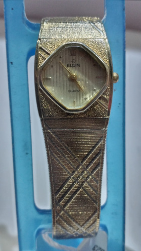 Reloj Elgin Dorado Dama Pila