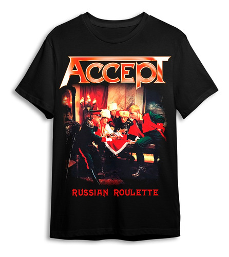 Polera Accept - Russian Roulette - Holy Shirt