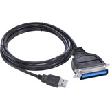 Cabo Para Impressora Usb X Interface Ieee 1284 Paralela 2m