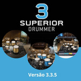 Superior Drummer 3 ´pacote Basico C/3 Baterias [mac/win]