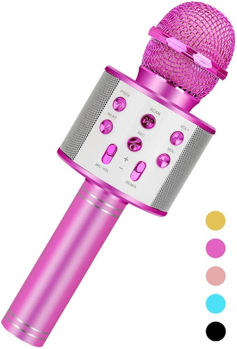 Micrófono Parlante Inalámbrico Bluetooth Karaoke