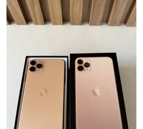 iPhone 11 Pro Max 64 Gb Gold - Muito Novo